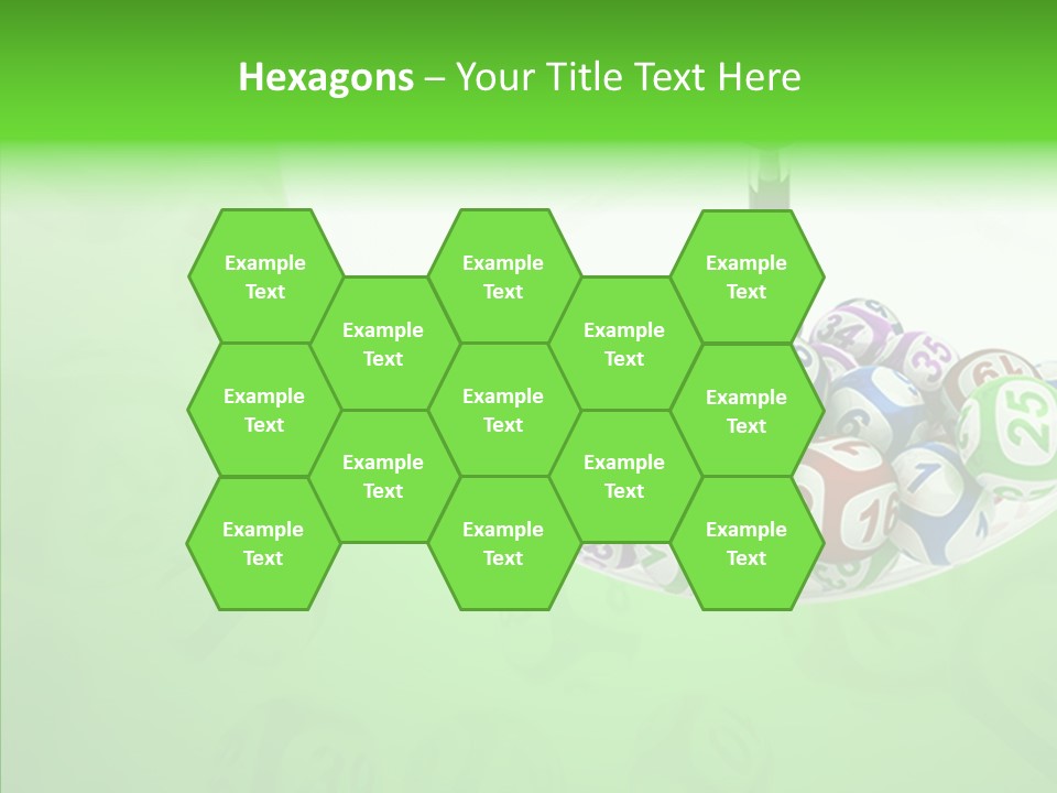 Play Gamble Lottery PowerPoint Template