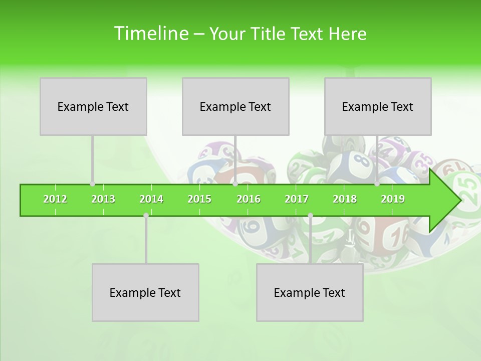 Play Gamble Lottery PowerPoint Template