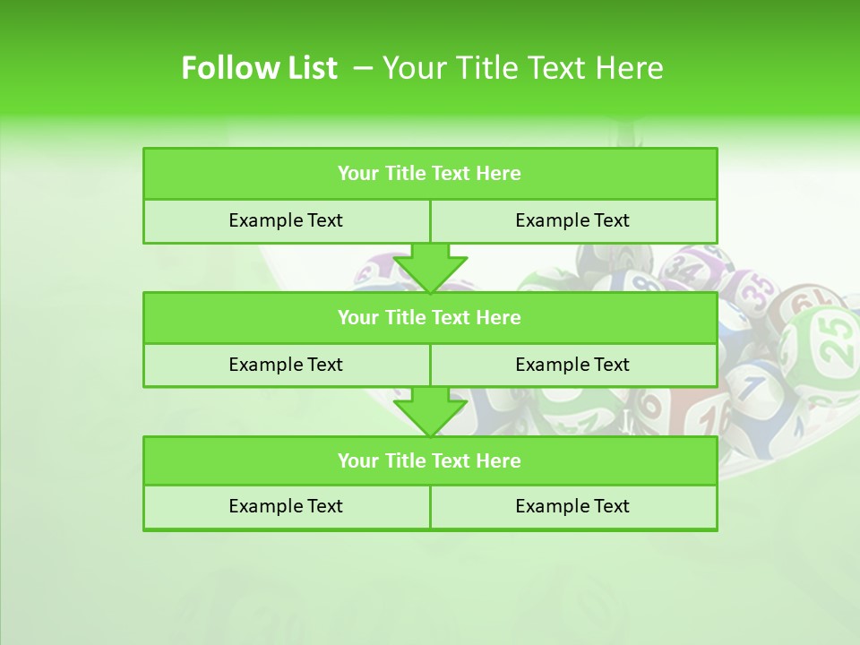 Play Gamble Lottery PowerPoint Template