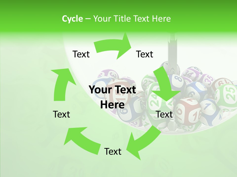 Play Gamble Lottery PowerPoint Template