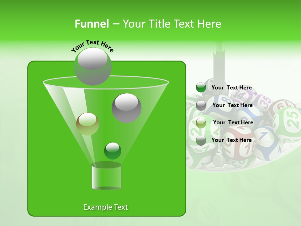 Play Gamble Lottery PowerPoint Template