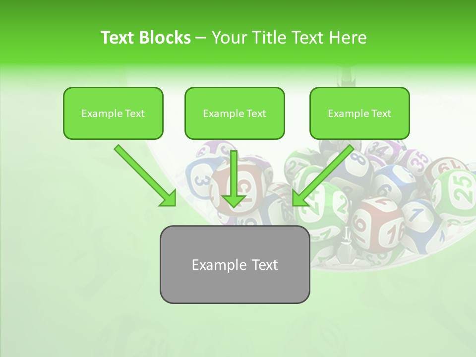 Play Gamble Lottery PowerPoint Template