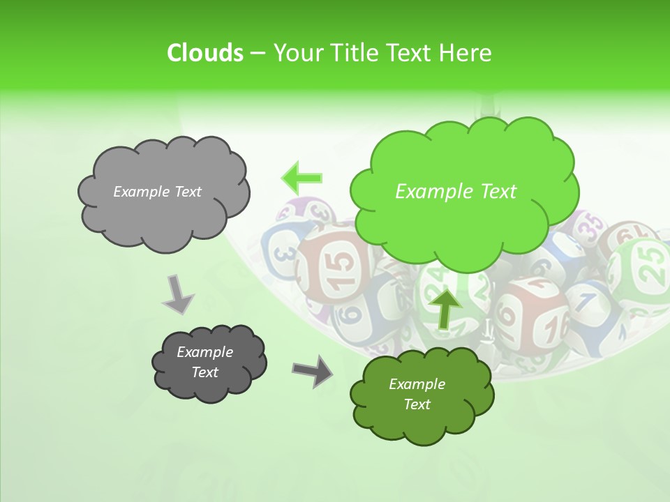 Play Gamble Lottery PowerPoint Template