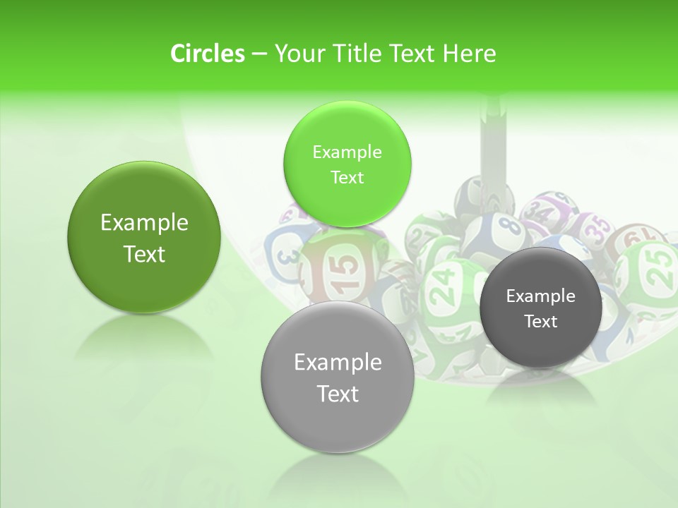 Play Gamble Lottery PowerPoint Template