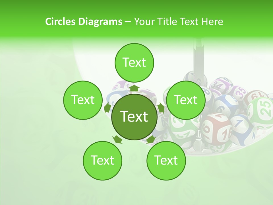 Play Gamble Lottery PowerPoint Template