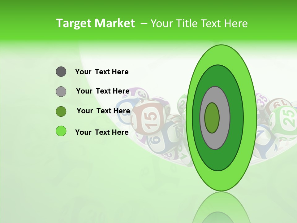 Play Gamble Lottery PowerPoint Template