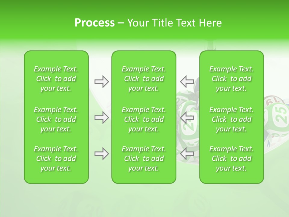 Play Gamble Lottery PowerPoint Template