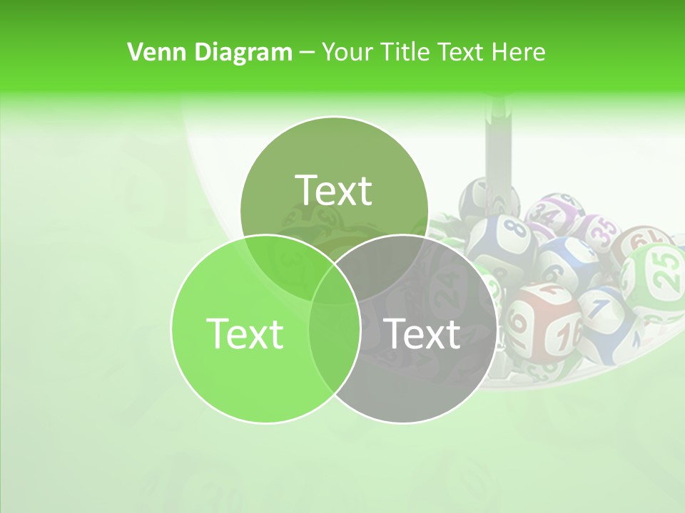 Play Gamble Lottery PowerPoint Template