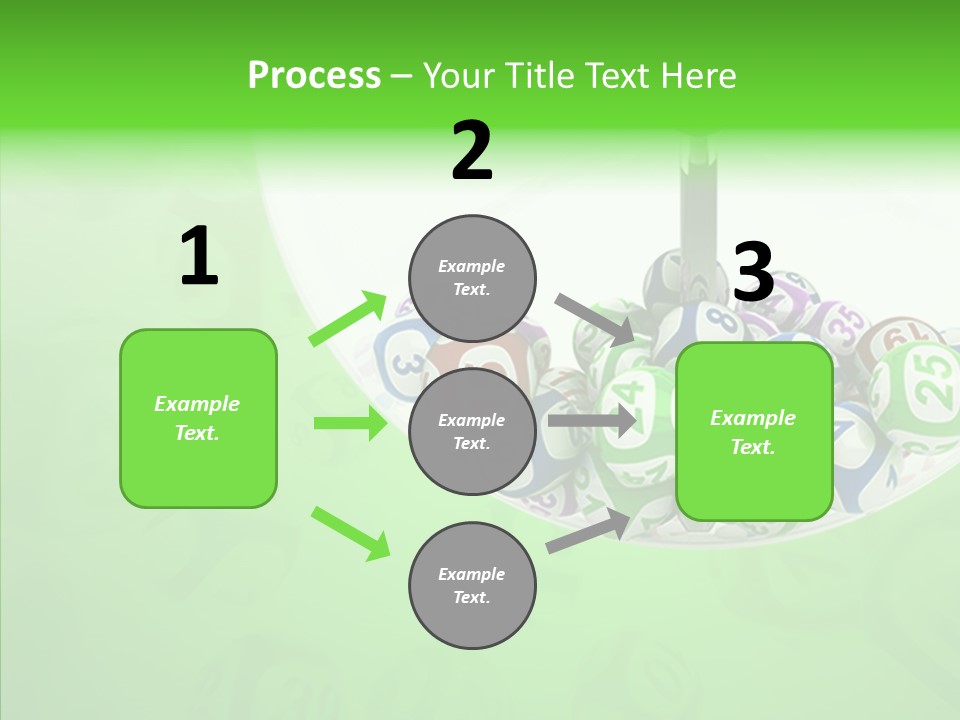 Play Gamble Lottery PowerPoint Template