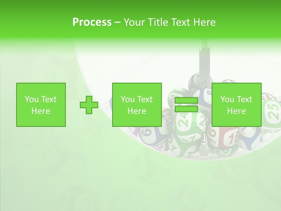 Play Gamble Lottery PowerPoint Template