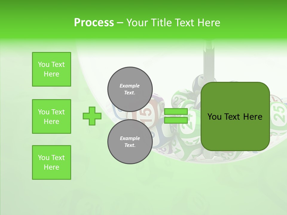 Play Gamble Lottery PowerPoint Template
