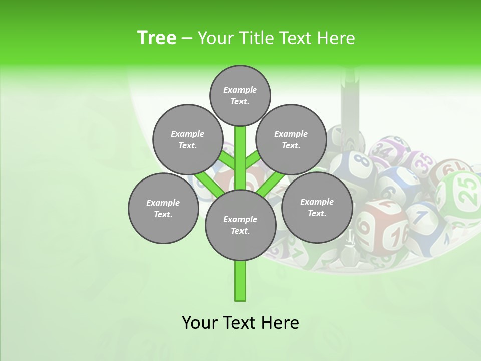 Play Gamble Lottery PowerPoint Template