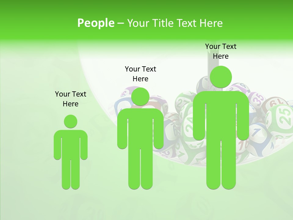 Play Gamble Lottery PowerPoint Template