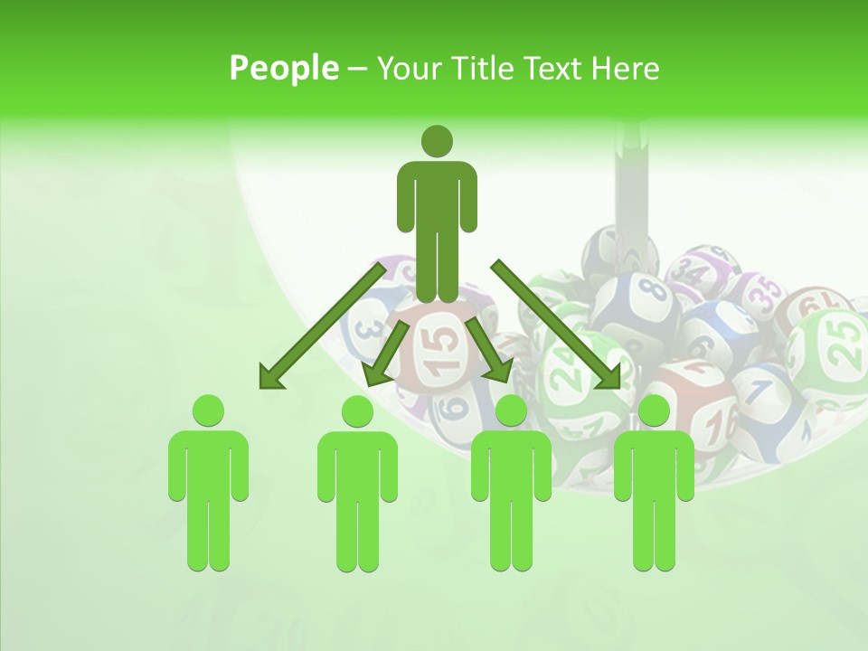 Play Gamble Lottery PowerPoint Template