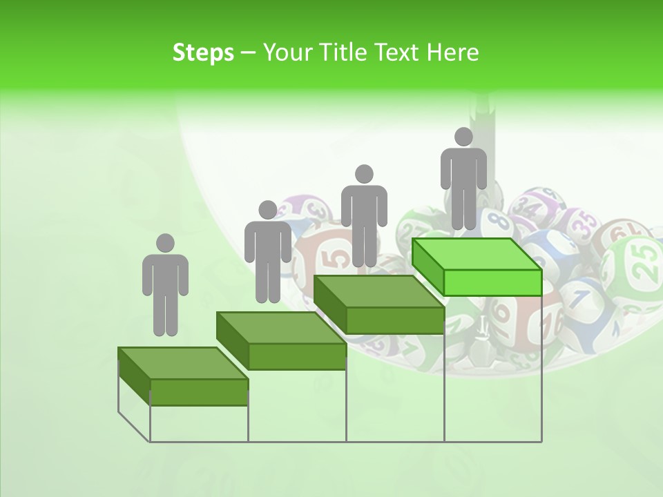 Play Gamble Lottery PowerPoint Template