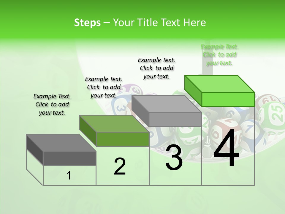 Play Gamble Lottery PowerPoint Template