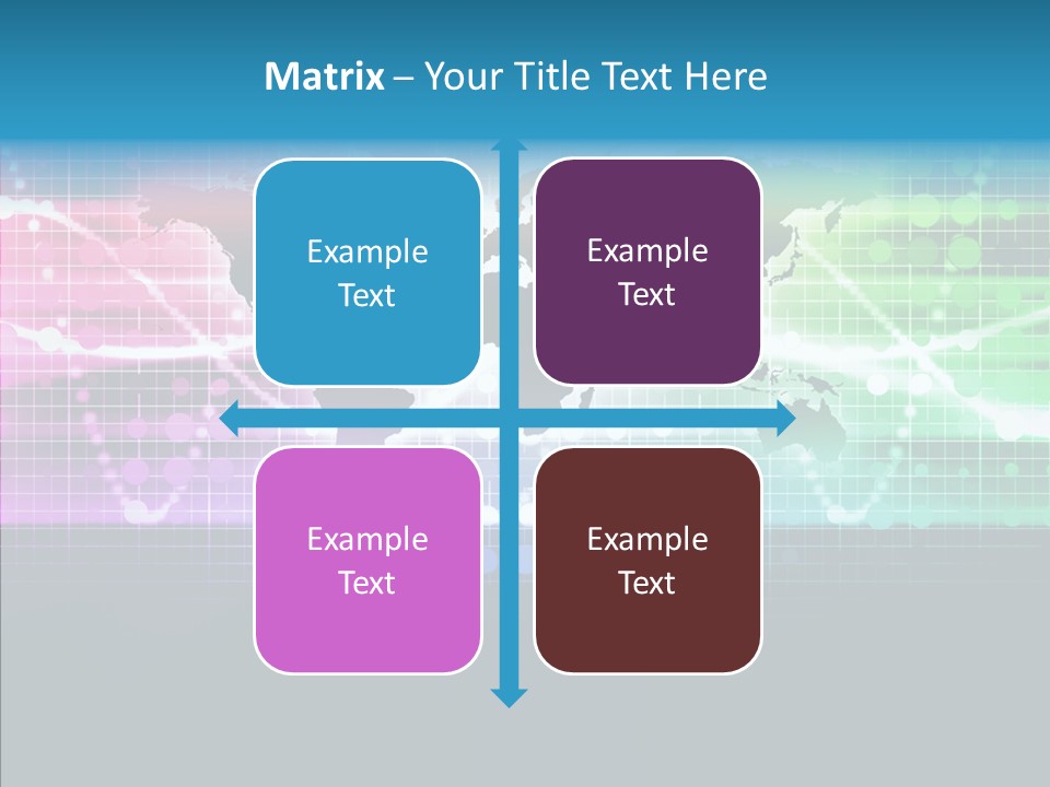 Electronic Science Global PowerPoint Template