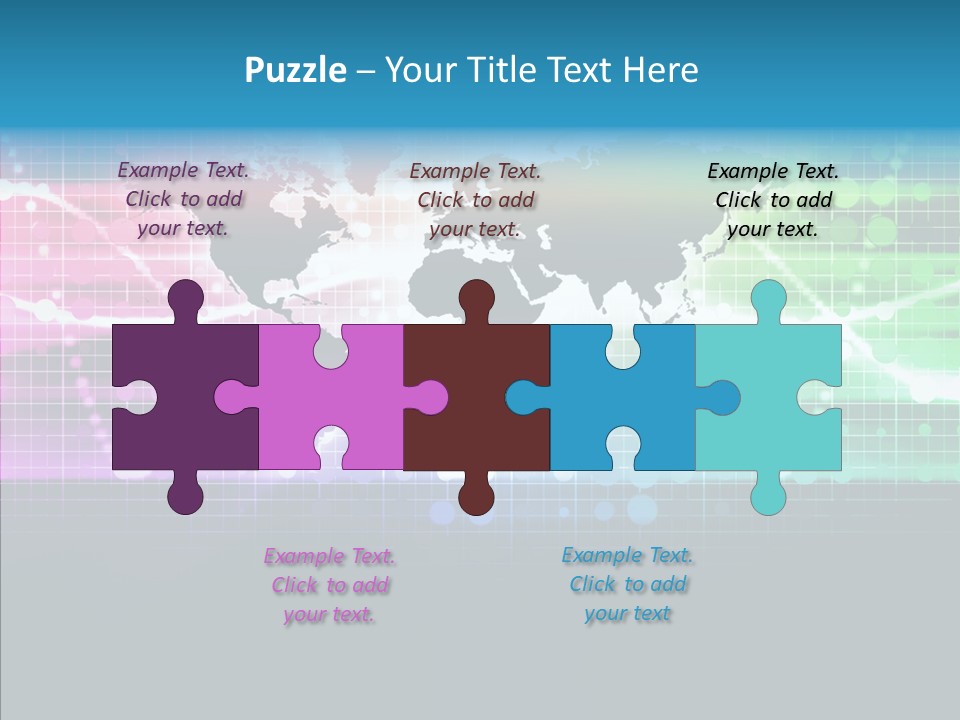 Electronic Science Global PowerPoint Template