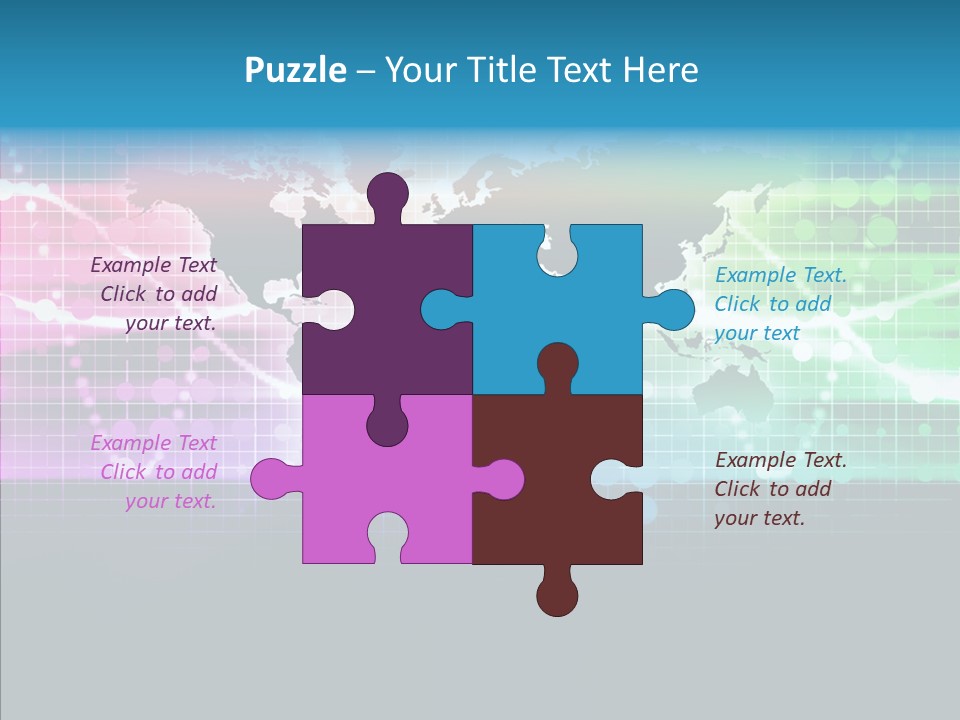 Electronic Science Global PowerPoint Template