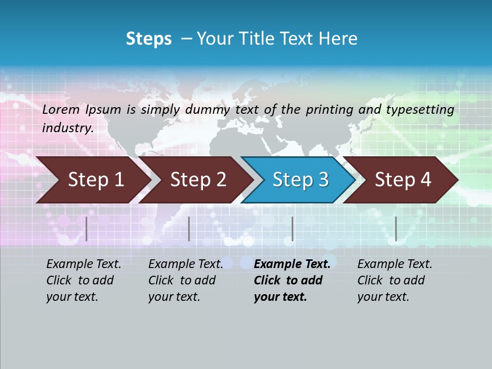 Electronic Science Global PowerPoint Template