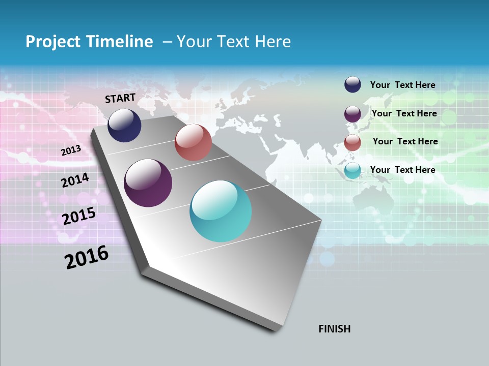 Electronic Science Global PowerPoint Template