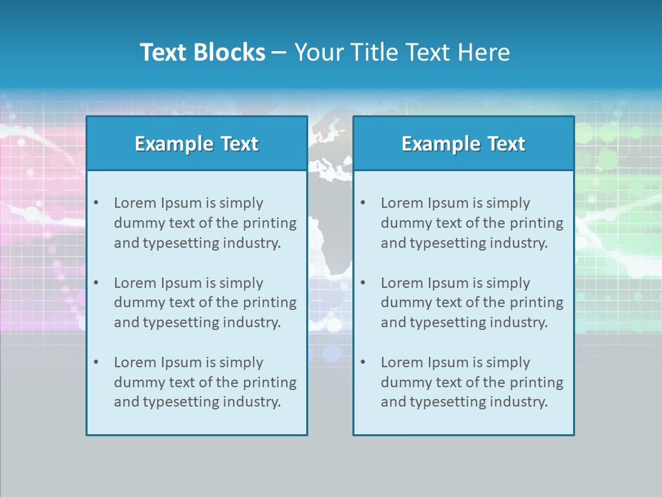 Electronic Science Global PowerPoint Template