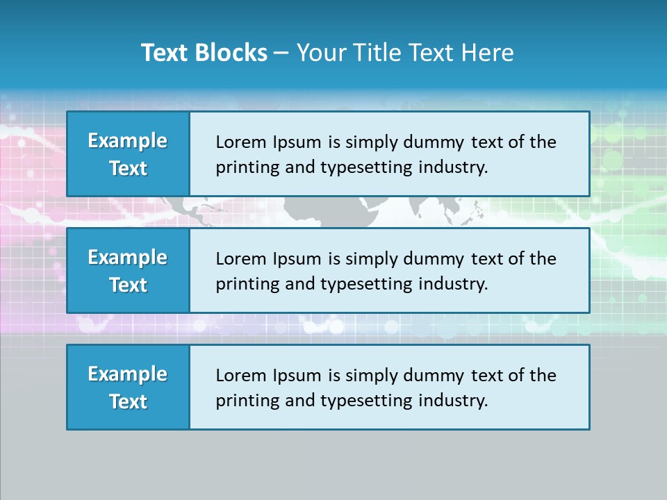 Electronic Science Global PowerPoint Template