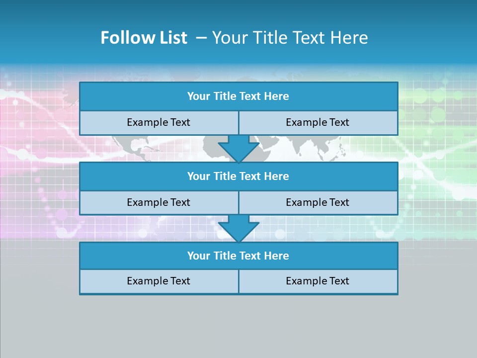 Electronic Science Global PowerPoint Template