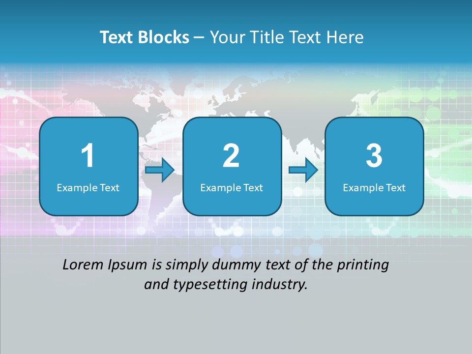 Electronic Science Global PowerPoint Template