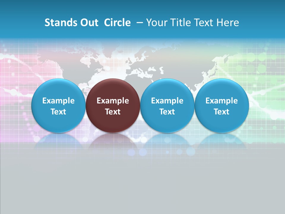 Electronic Science Global PowerPoint Template