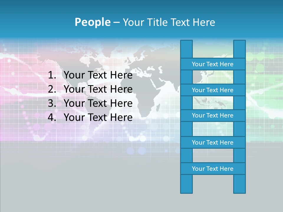 Electronic Science Global PowerPoint Template