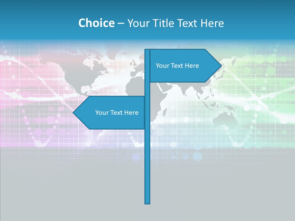 Electronic Science Global PowerPoint Template