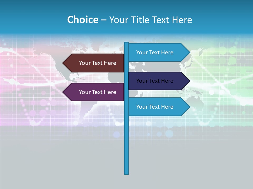 Electronic Science Global PowerPoint Template