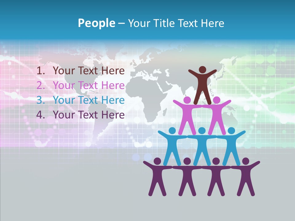 Electronic Science Global PowerPoint Template