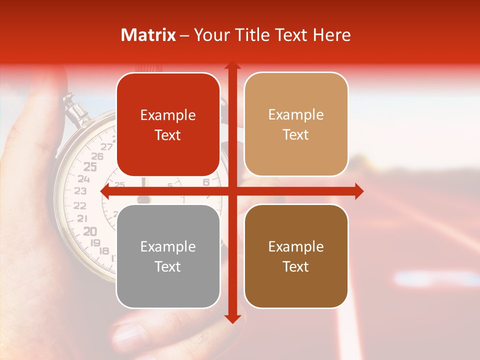 Clock Dynamic Lapse PowerPoint Template