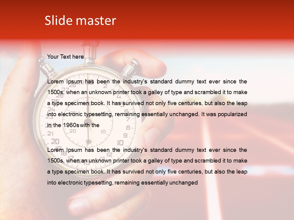 Clock Dynamic Lapse PowerPoint Template