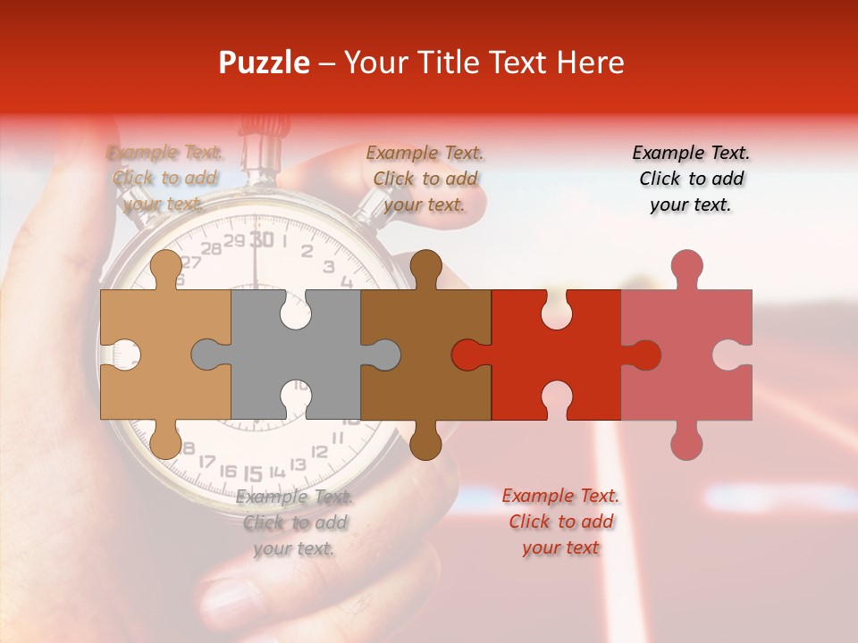 Clock Dynamic Lapse PowerPoint Template
