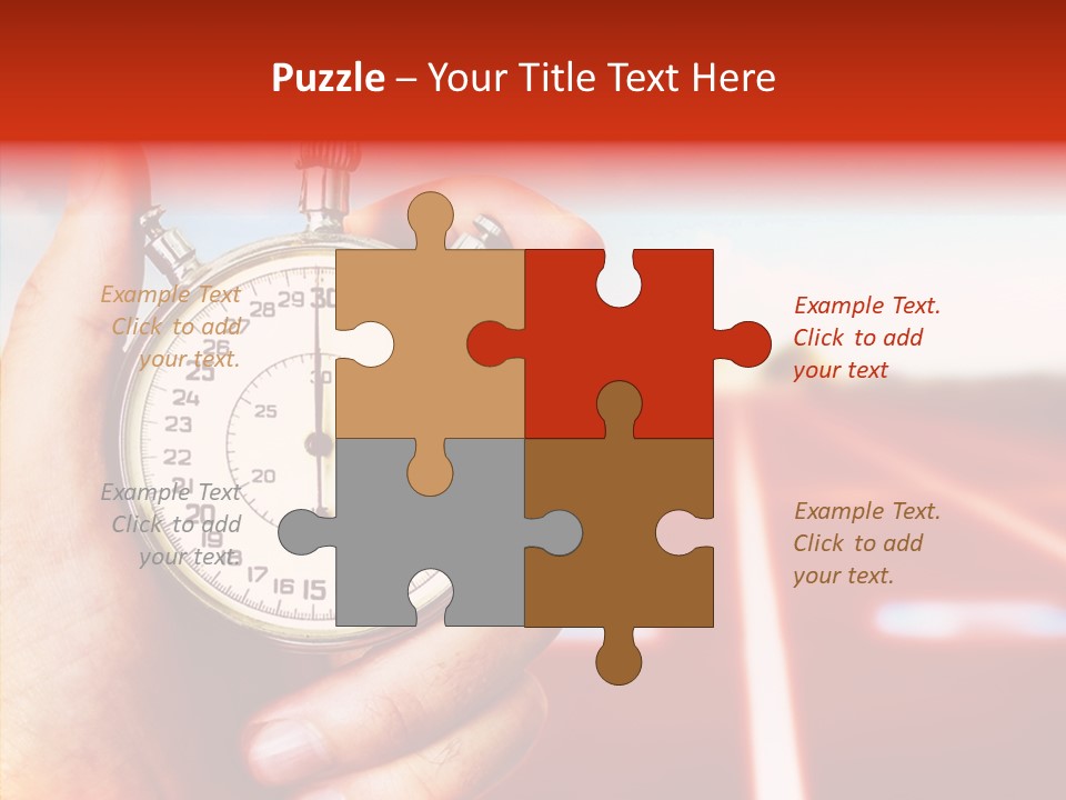 Clock Dynamic Lapse PowerPoint Template