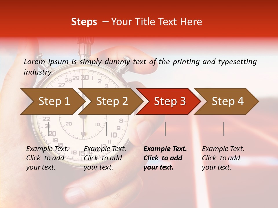 Clock Dynamic Lapse PowerPoint Template