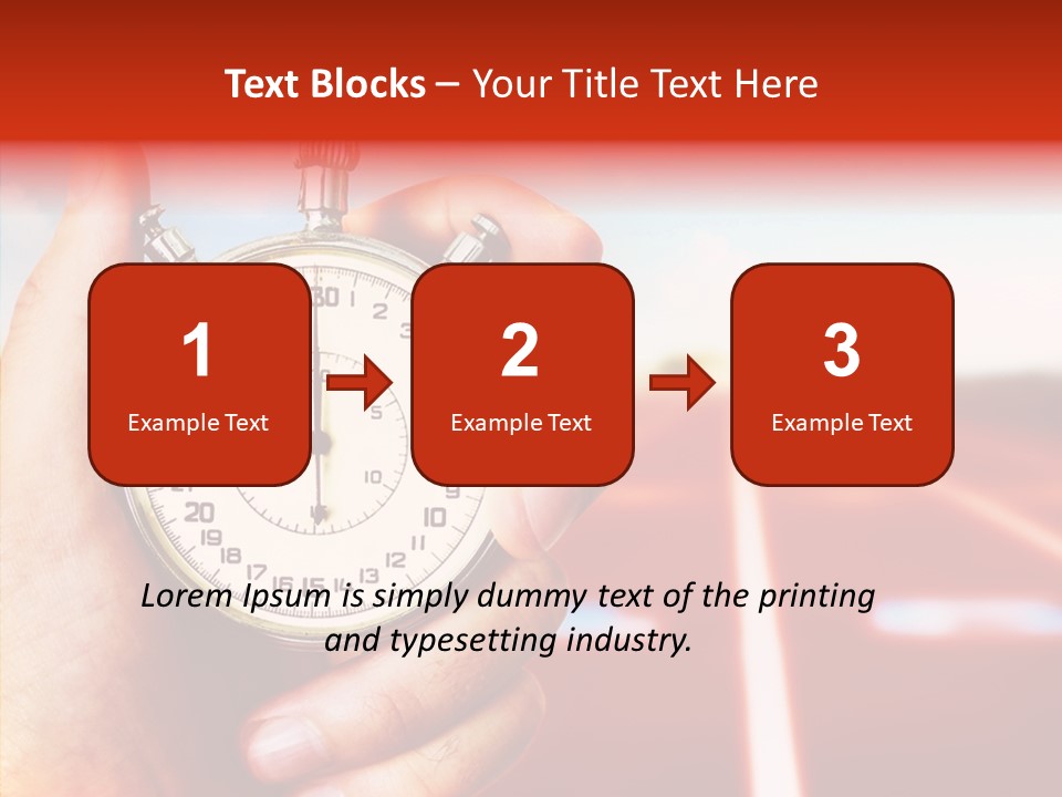 Clock Dynamic Lapse PowerPoint Template