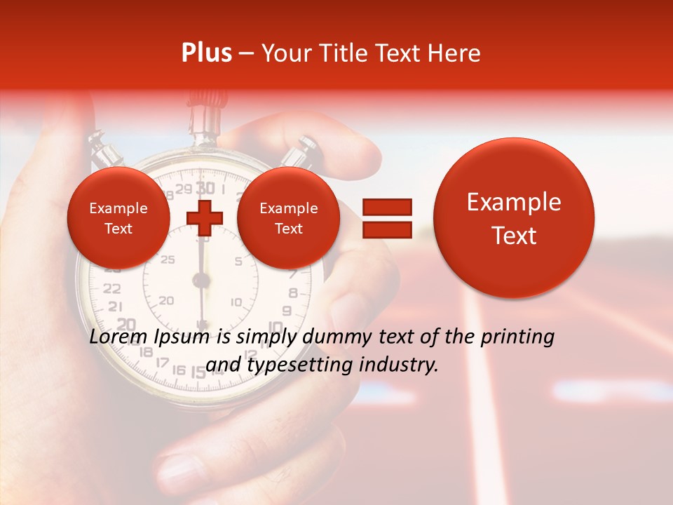 Clock Dynamic Lapse PowerPoint Template