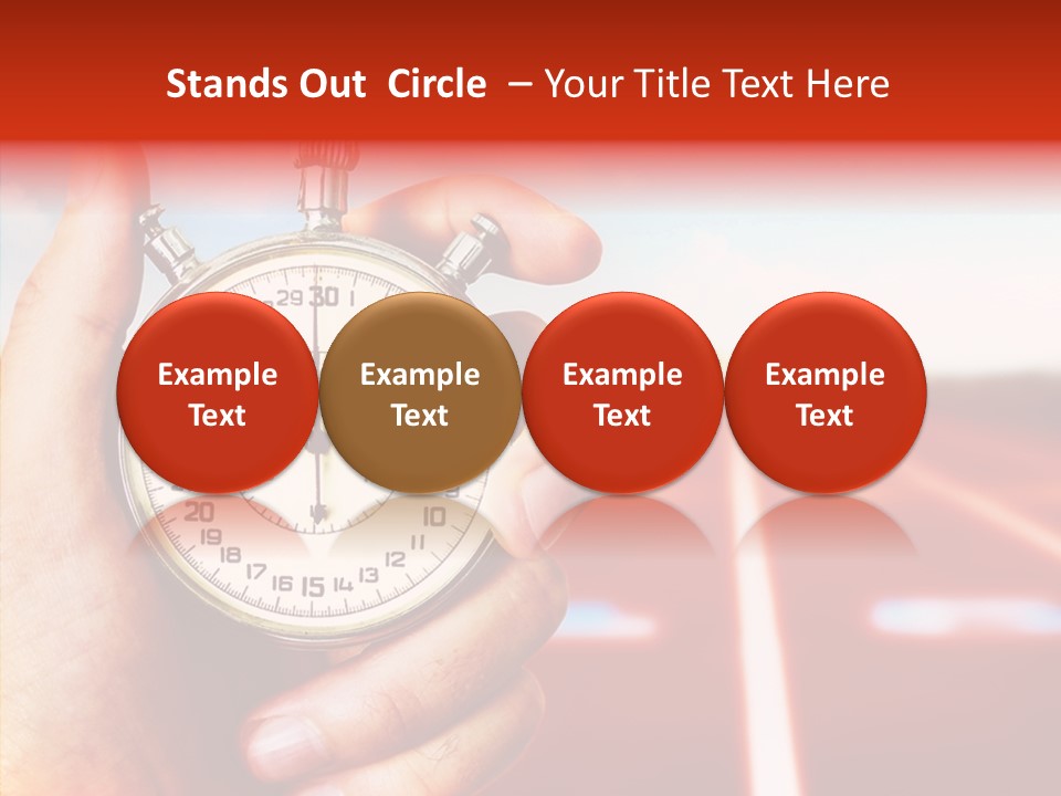 Clock Dynamic Lapse PowerPoint Template