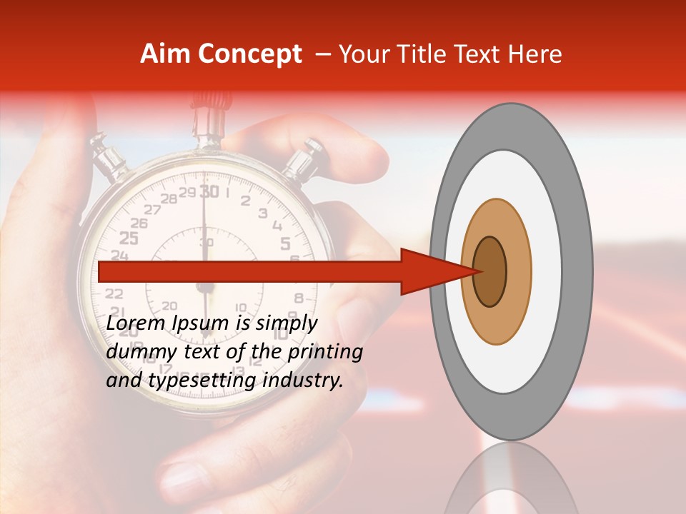 Clock Dynamic Lapse PowerPoint Template