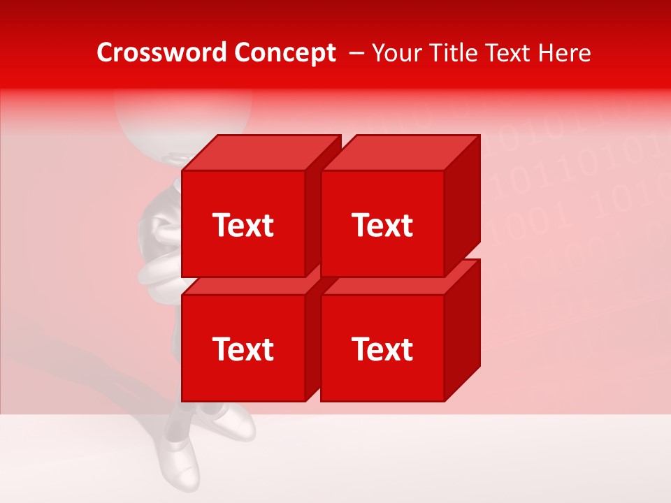 Humanoid Art Render PowerPoint Template