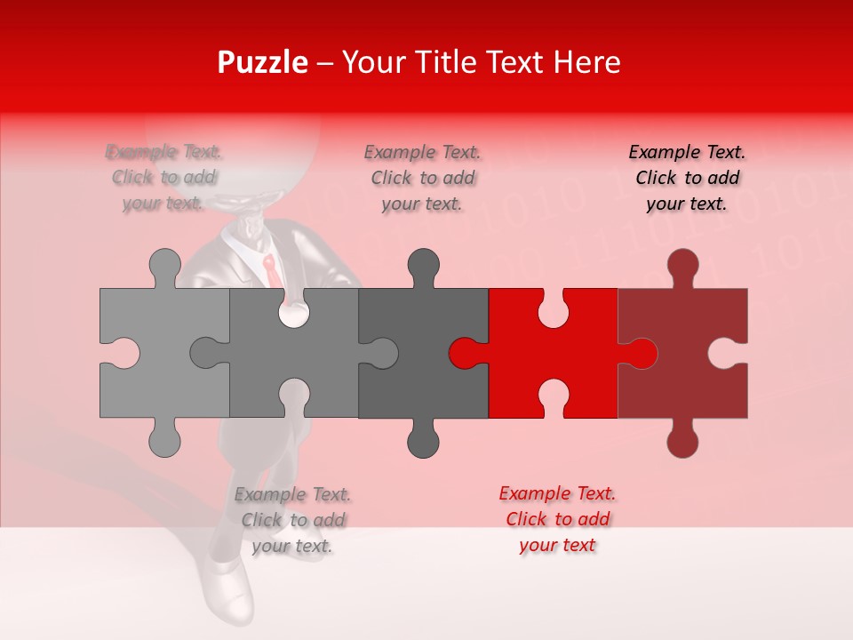 Humanoid Art Render PowerPoint Template