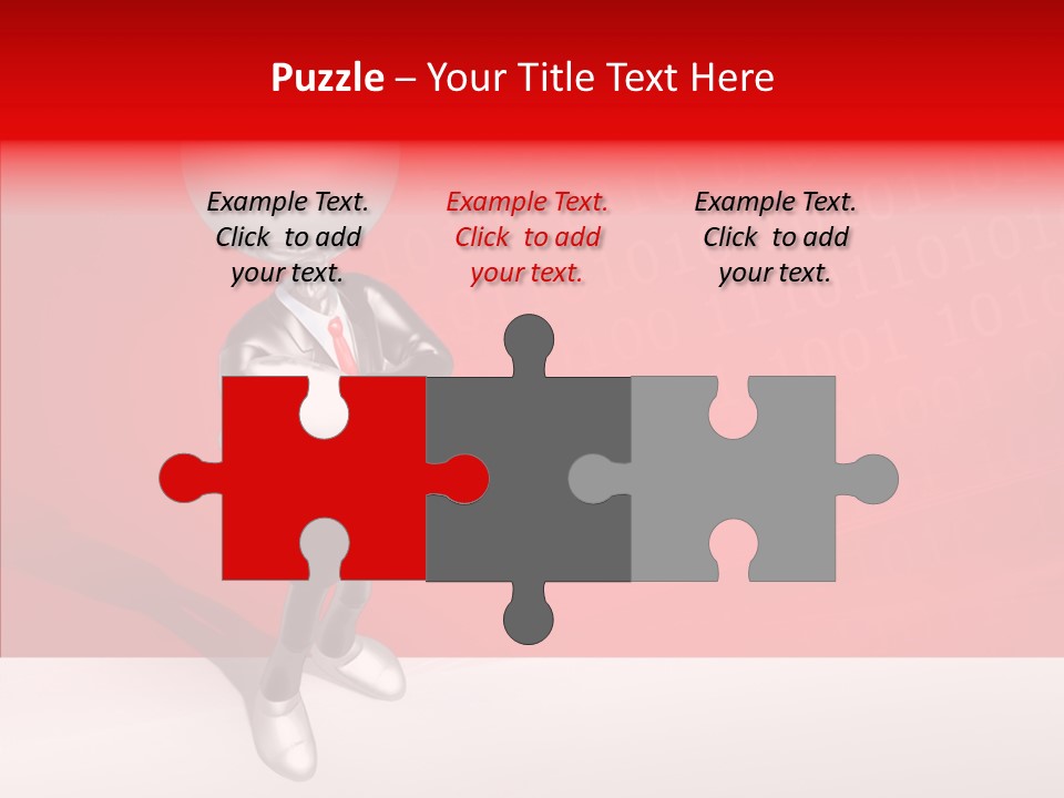 Humanoid Art Render PowerPoint Template