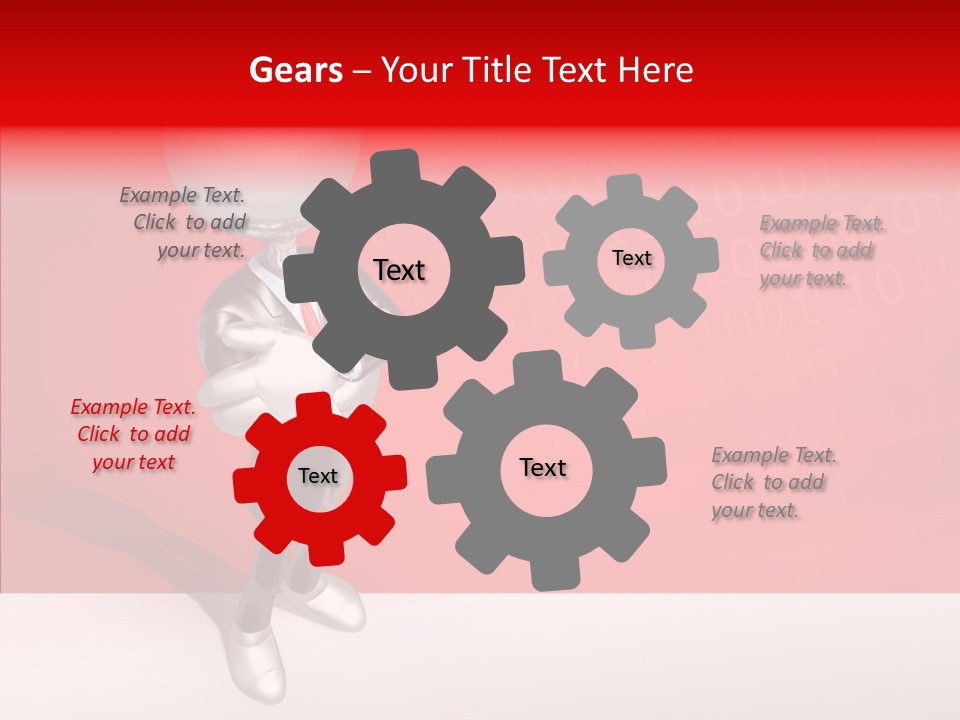 Humanoid Art Render PowerPoint Template