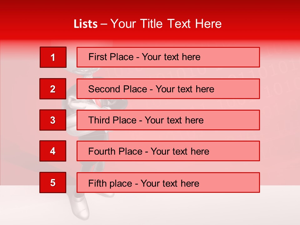 Humanoid Art Render PowerPoint Template
