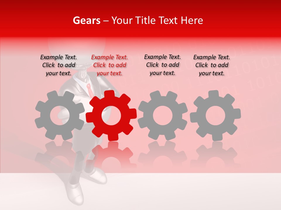 Humanoid Art Render PowerPoint Template