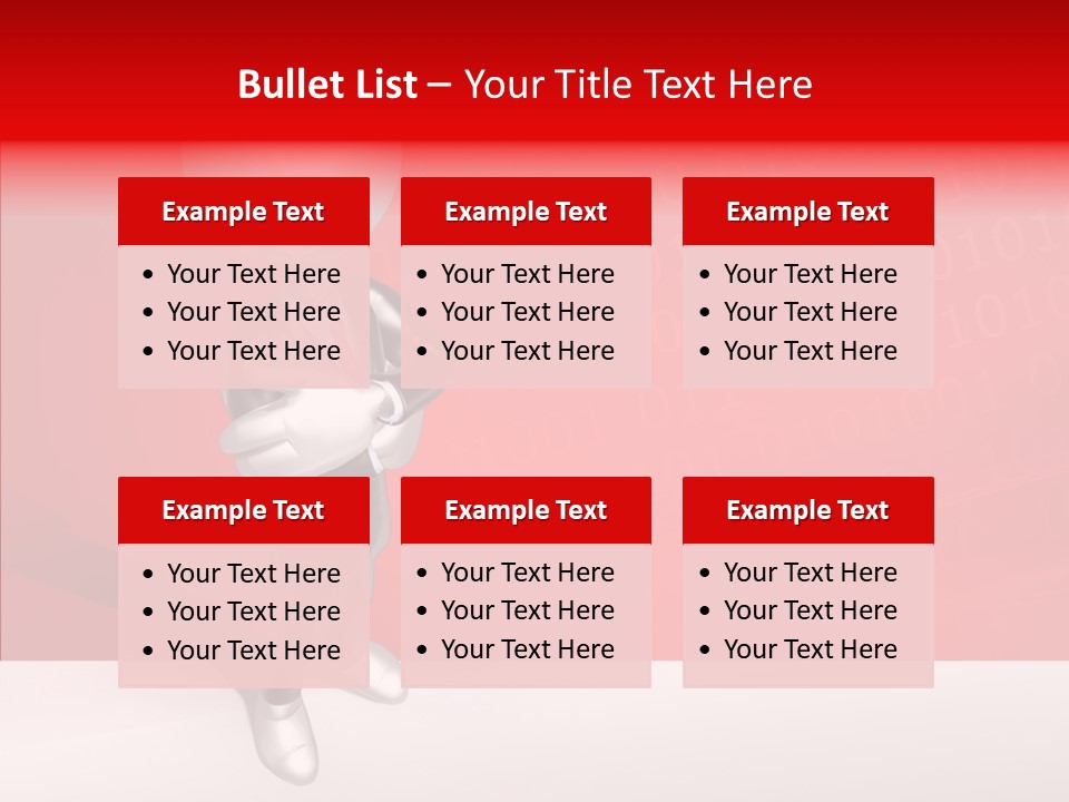 Humanoid Art Render PowerPoint Template